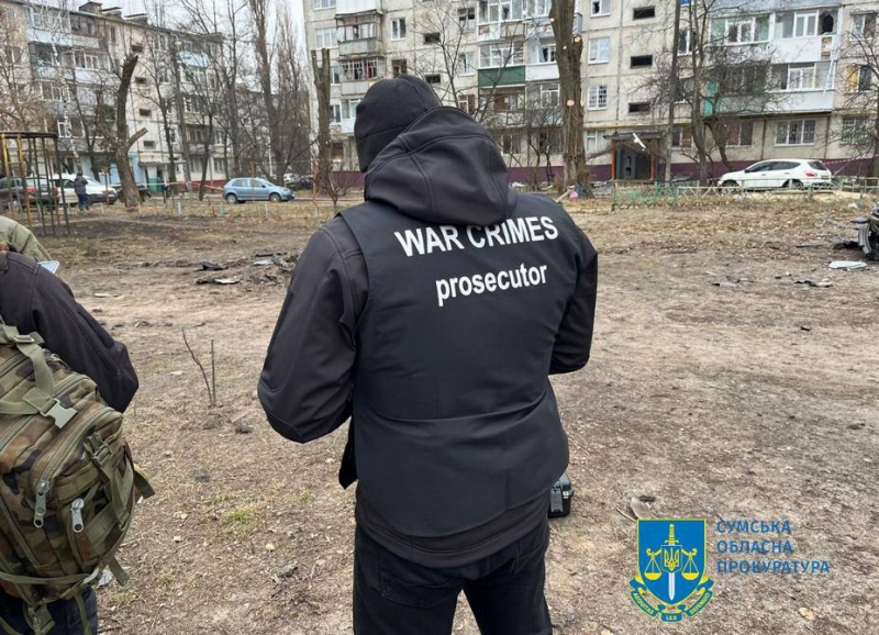 Russian shelling of Sumy aftermath: 7 injured, including child