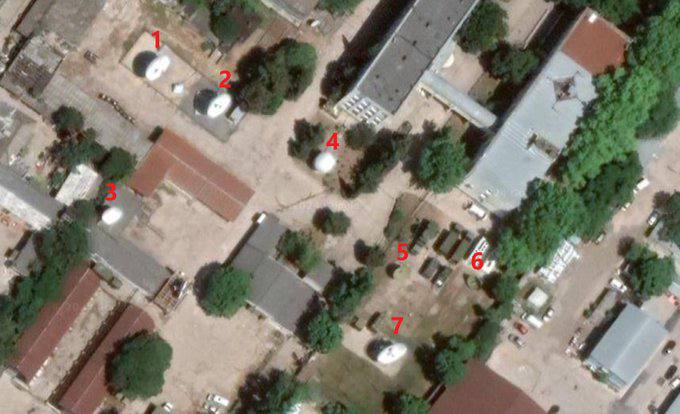Possible location of missile's hit in Sevastopol named