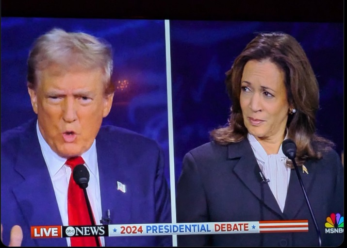 Harris's emotions in debate with Trump excite social media: Expressive moments