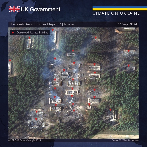 Russia faces largest shell losses from Ukraine attacks on warehouses - UK intelligence