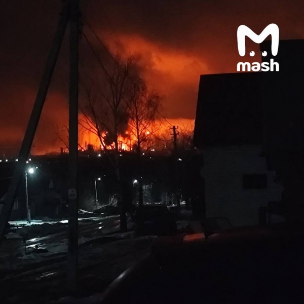 Drones attack oil depot in Nizhny Novgorod region, causing fire