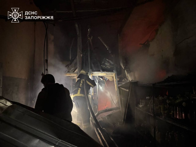 Russia's drone attack: Fires in Kharkiv, Dnipro, and Zaporizhzhia region reported