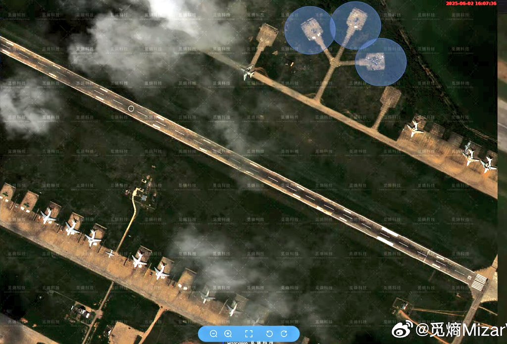 Spiderweb operation: Satellite images of two more attacked Russian airfields revealed