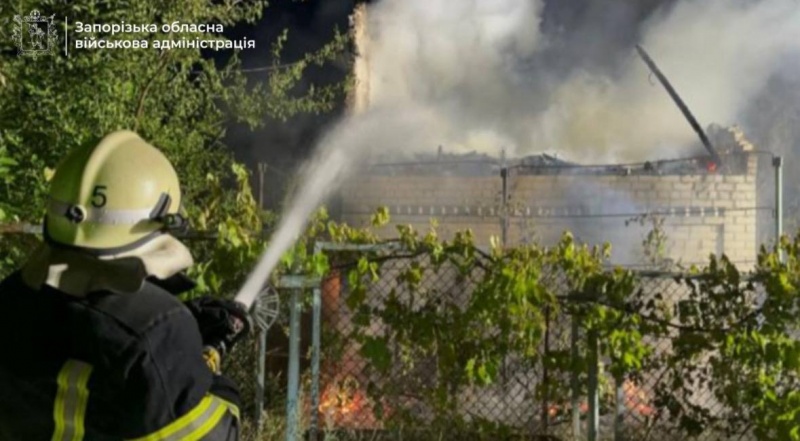 Russia launches 9 Shahed drones at Zaporizhzhia: Damage and photos revealed