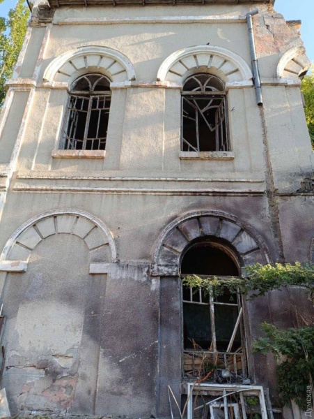 Odesa's 19th-century synagogue hit by Russian drone strike