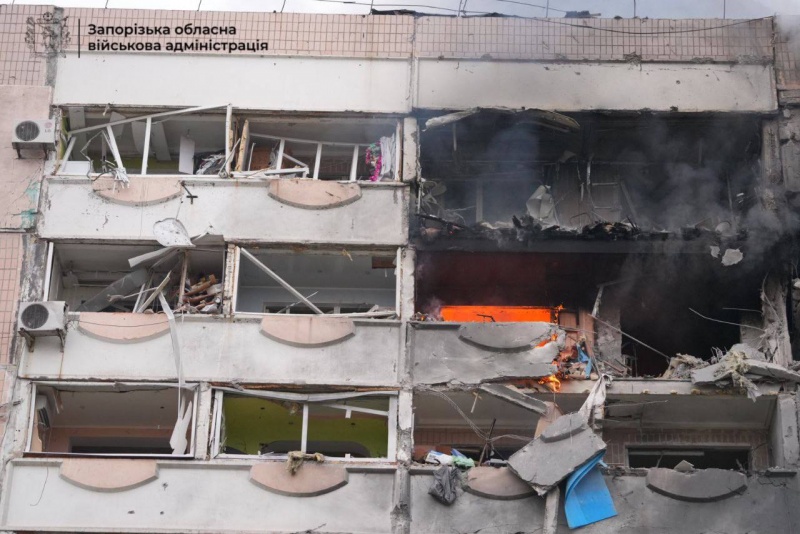 Russian strike on Ukraine's Zaporizhzhia: At least 26 people injured, including child