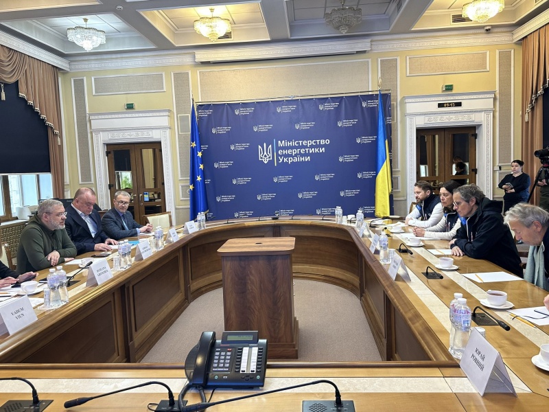 IAEA chief meets with Ukrainian Energy Minister before heading to Zaporizhzhia NPP