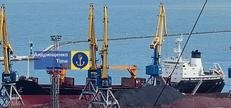New Russian ship spotted in Mariupol port