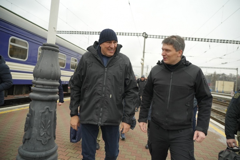 Italian Defense Minister arrives in Kyiv