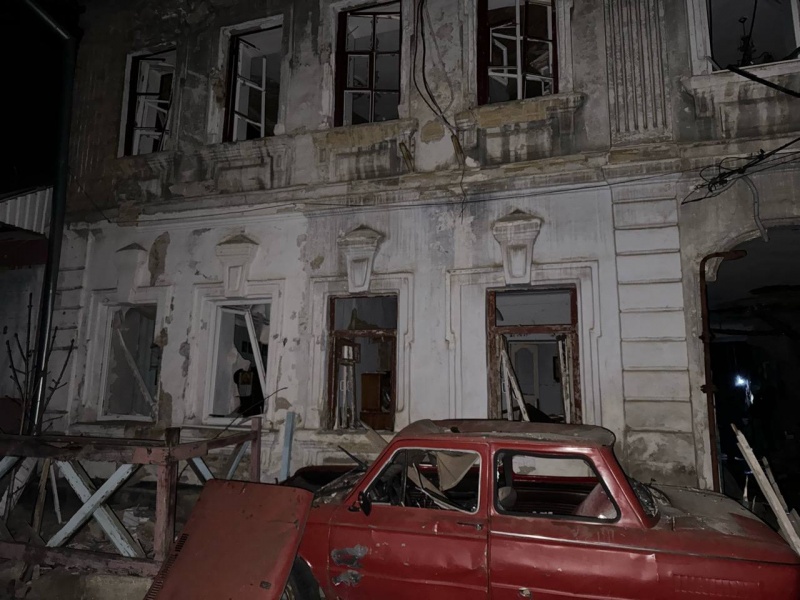 Russian drone attack on  Odesa and Mykolaiv: Aftermath footage revealed