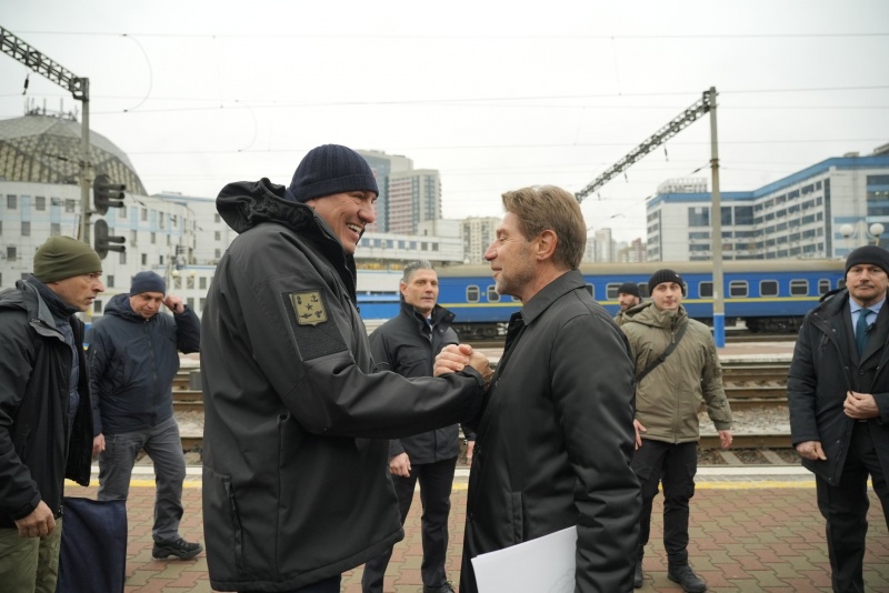 Italian Defense Minister arrives in Kyiv