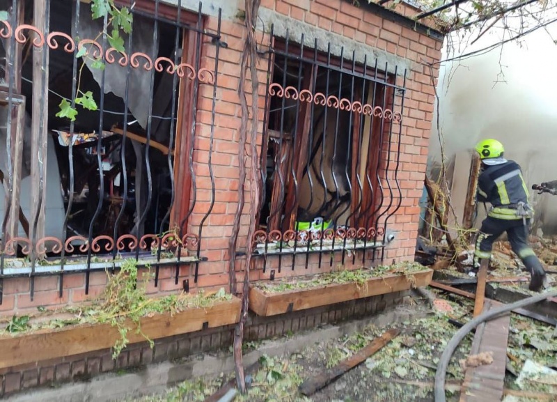 Russia strikes residential buildings in Kropyvnytskyi: 1 killed and 1 wounded