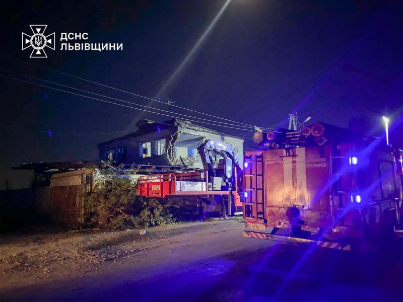 Russian drone attacks on Lviv and Cherkasy regions cause fires
