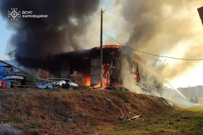 Russia attacks farm in Kharkiv region: Workers injured