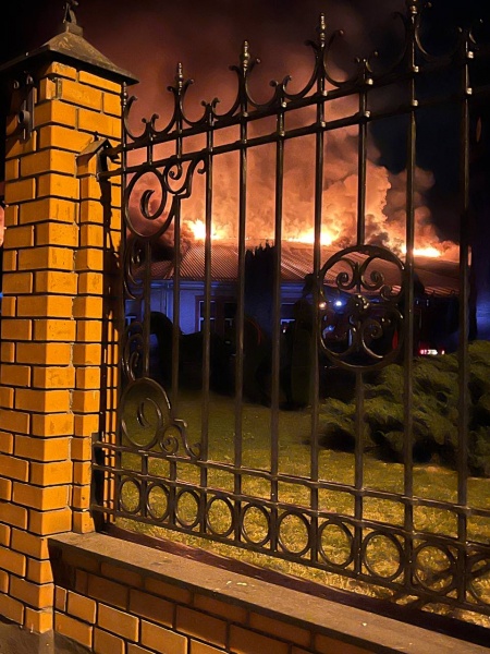 Drone attack sparks massive factory fire in Kursk region, Russia