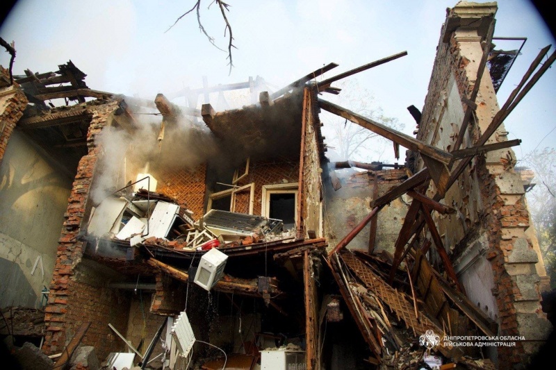 Russia strikes another residential building in Ukraine's Dnipro: Aftermath revealed