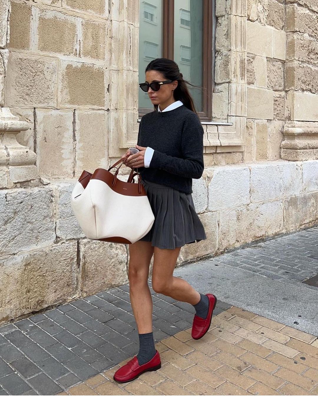 Stylist reveals how to pair trendy red footwear