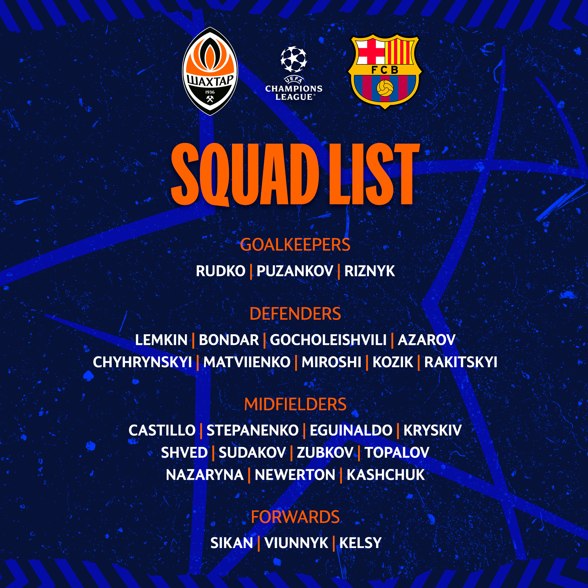 Shakhtar vs Barcelona: Ukrainian champions arrive for Champions League match