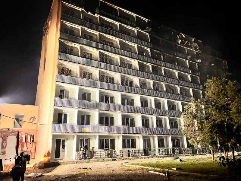 Russians strike Odesa region, hitting a recreation center