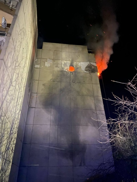Russian drone hit multi-story building in Kirovohrad region, with casualties reported