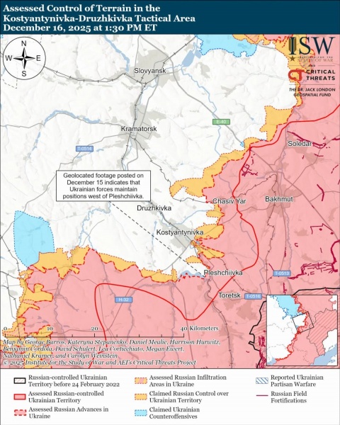 ISW: Both sides advance on Russia-Ukraine front line, fiercest fighting near Pokrovsk and Kupiansk