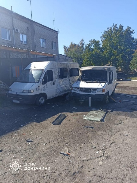 Russia strikes fire station in Kostiantynivka: Rescuer wounded