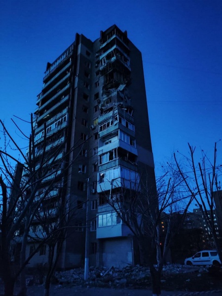 Kharkiv attacked by Shahed drones: Burning houses, rescuers among victims