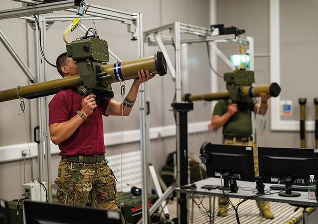 Ukraine's General Staff shows soldiers training with Starstreak portable air defense