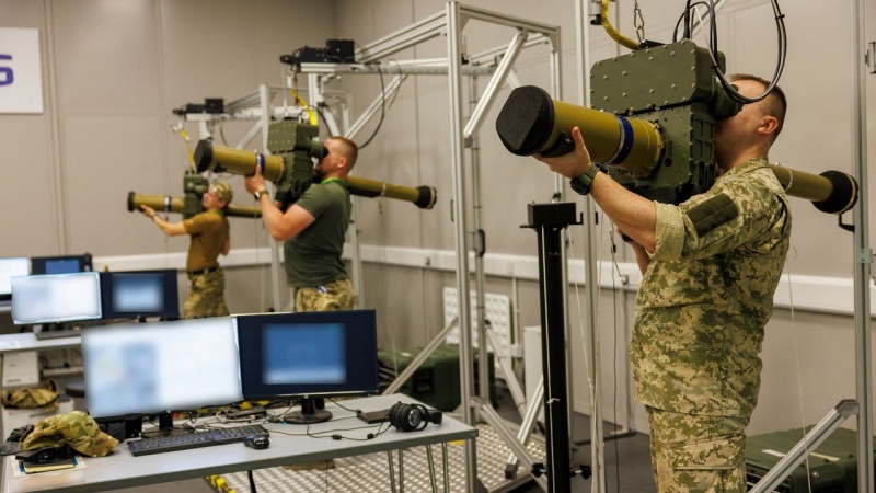 Ukraine's General Staff shows soldiers training with Starstreak portable air defense