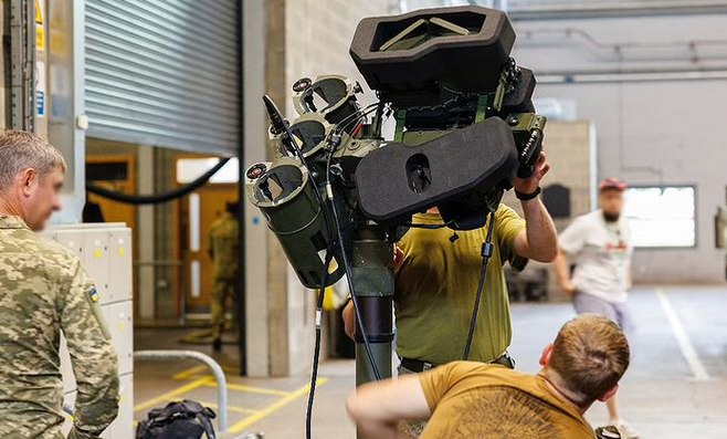 Ukraine's General Staff shows soldiers training with Starstreak portable air defense