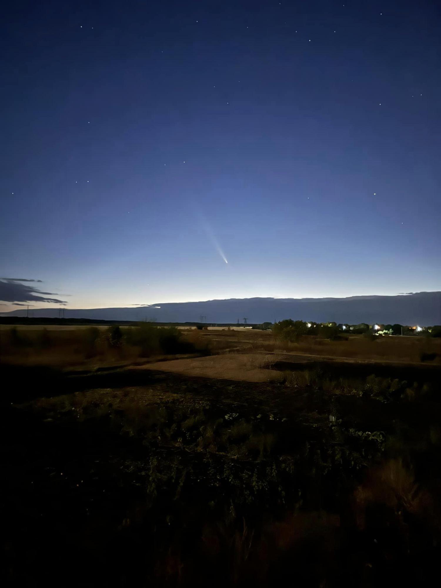 Incredibly rare comet flew over Ukraine: Amazing photos revealed