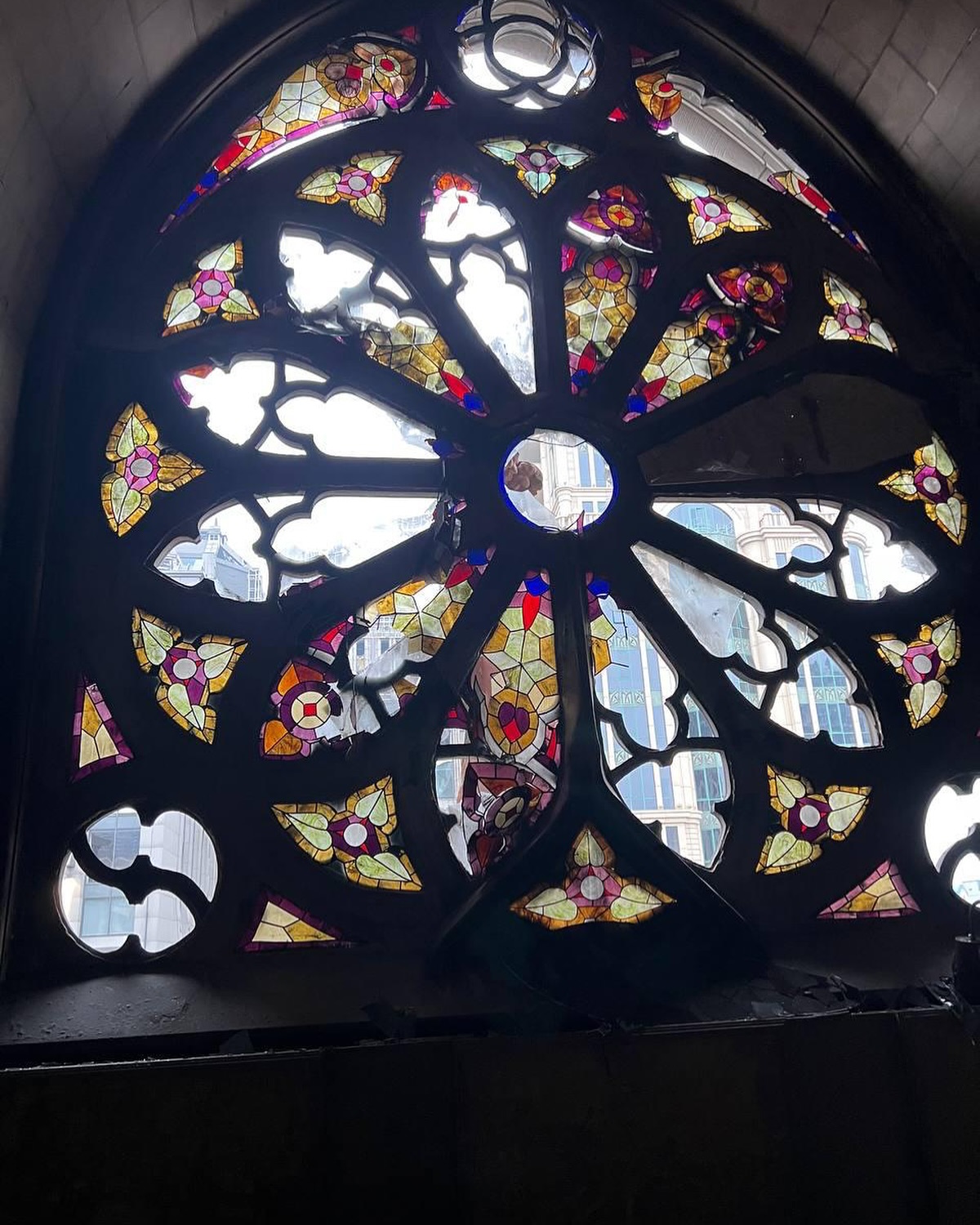 St. Nicholas Cathedral in Kyiv damaged amid Russian missile attack