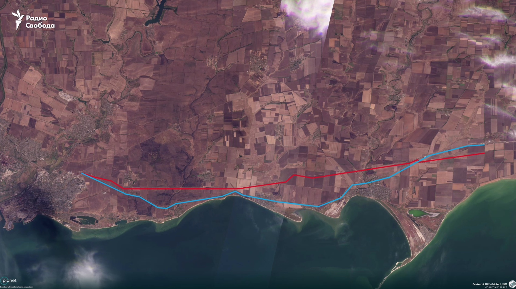 Russia building road to connect Rostov and occupied Mariupol: Satellite images