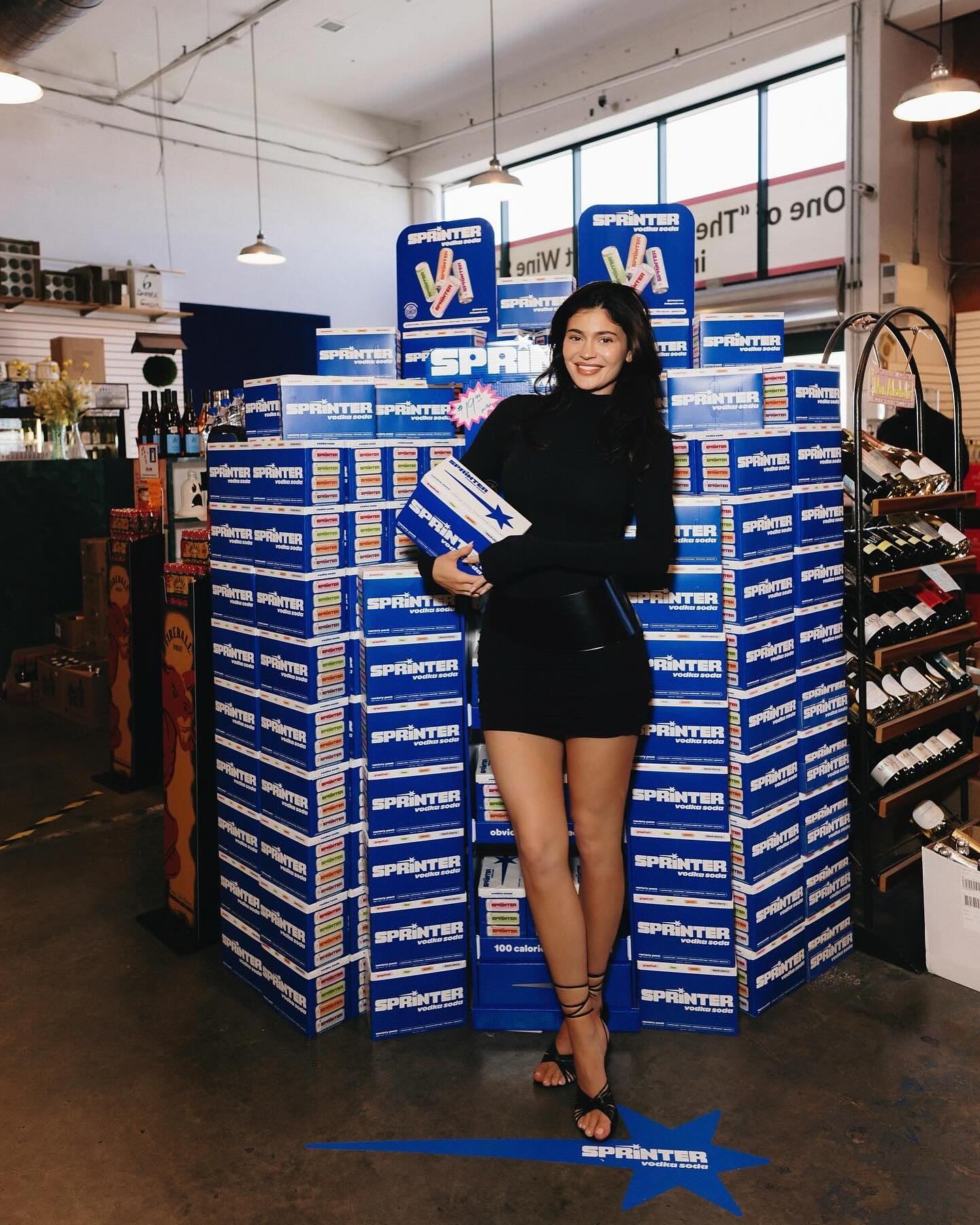 Kylie Jenner presented her debut alcohol brand