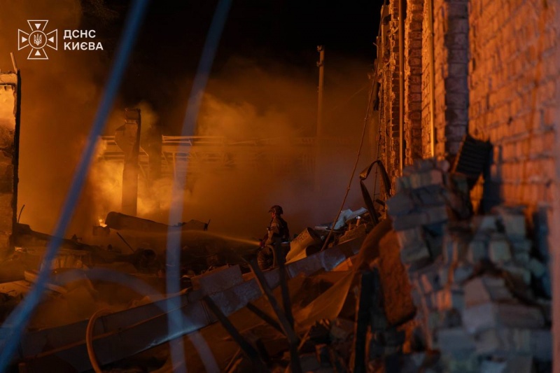 Russian strike hits children's hospital and warehouse in Kyiv: Damage revealed