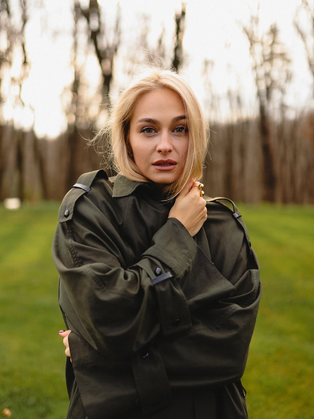 Winter's most stylish boots –  Chic look of Ukrainian actress Anastasiia Tsymbalaru