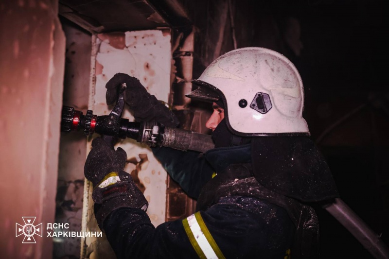 Russian strike on Ukraine's Kharkiv sparks large fire: Aftermath revealed