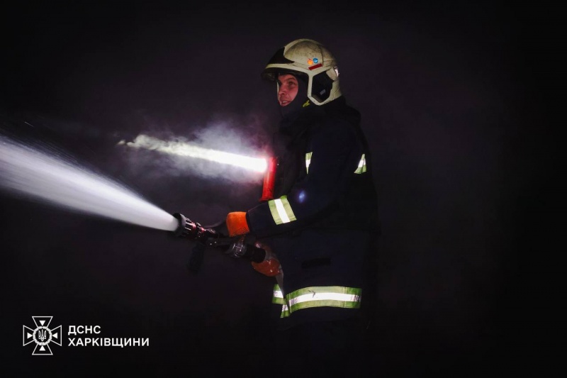 Russian strike on Ukraine's Kharkiv sparks large fire: Aftermath revealed