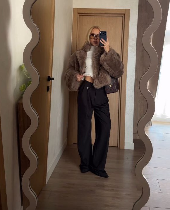 Faux-fur coat inspiration: How famous Ukrainian blogger creates stylish winter look