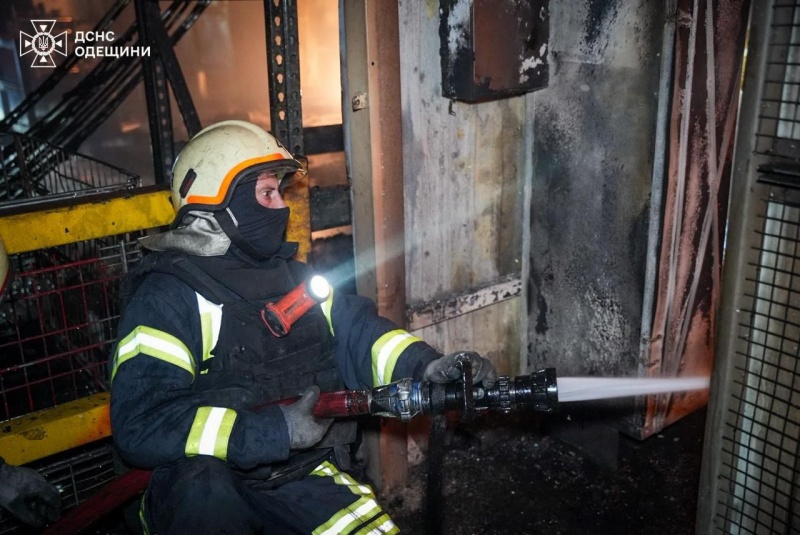 Russia strikes Ukraine's Odesa overnight: Warehouse on fire, truck damaged