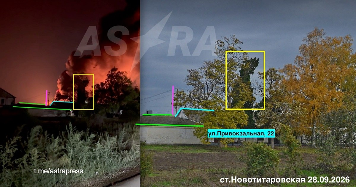 Russian oil depot in Krasnodar region catches fire after Ukrainian drone attack