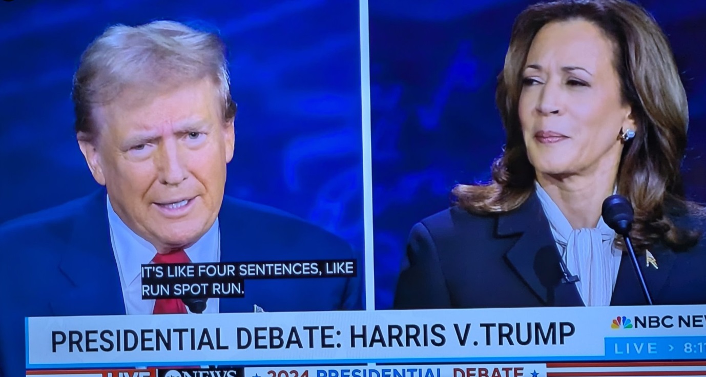 Harris's emotions in debate with Trump excite social media: Expressive moments