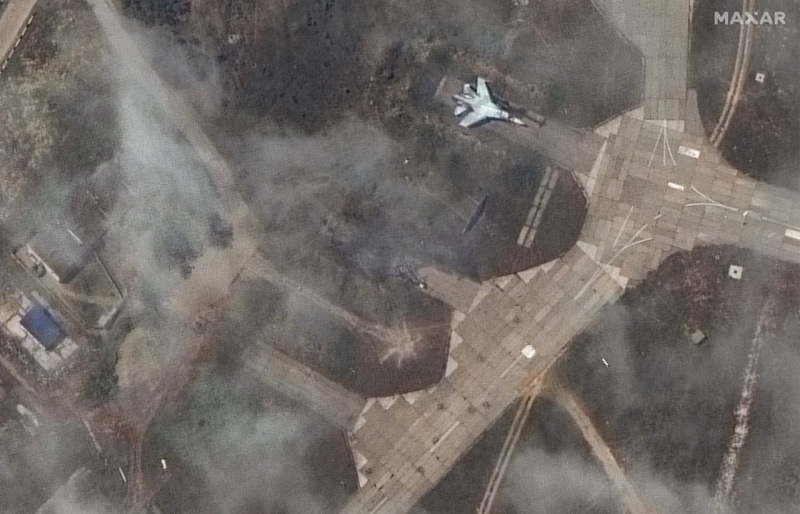 Strike on Belbek airfield in Crimea: Satellite photos reveal aftermath