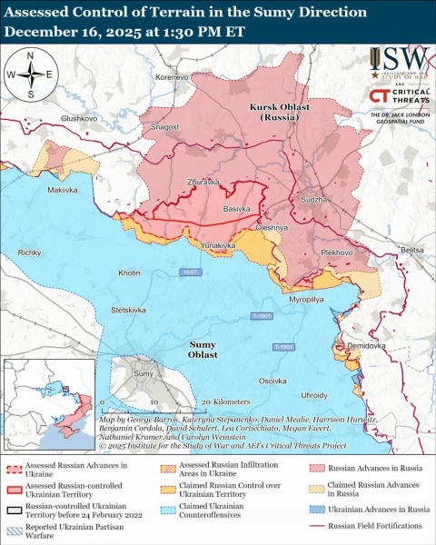 ISW: Both sides advance on Russia-Ukraine front line, fiercest fighting near Pokrovsk and Kupiansk