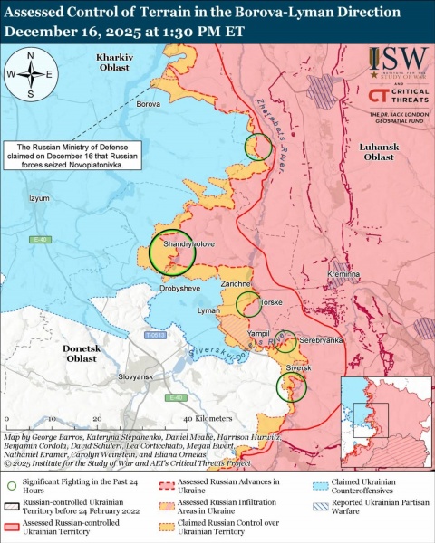 ISW: Both sides advance on Russia-Ukraine front line, fiercest fighting near Pokrovsk and Kupiansk