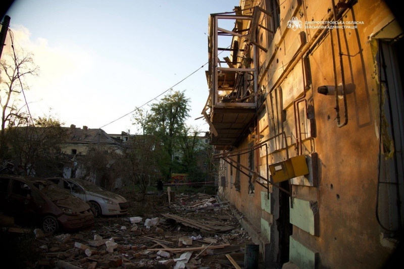 Russia strikes another residential building in Ukraine's Dnipro: Aftermath revealed