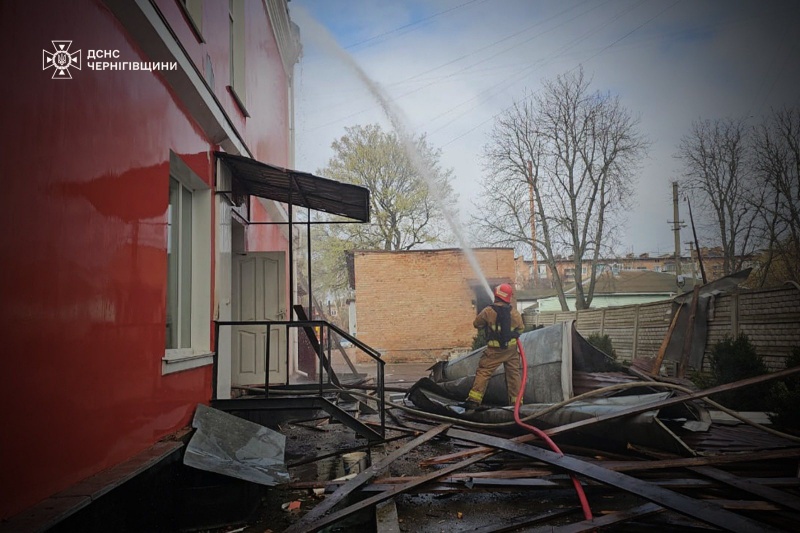 Russia strikes city hall in Ukraine's Pryluky, building engulfed in flames