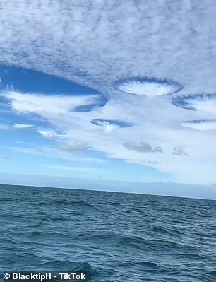 NASA captures rare 'ring-like' clouds near Florida coastline