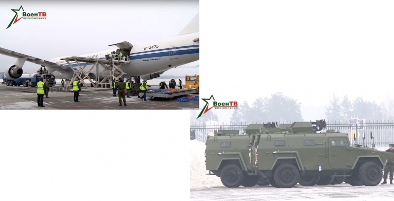 China's military cargo arrives in Belarus four times in January