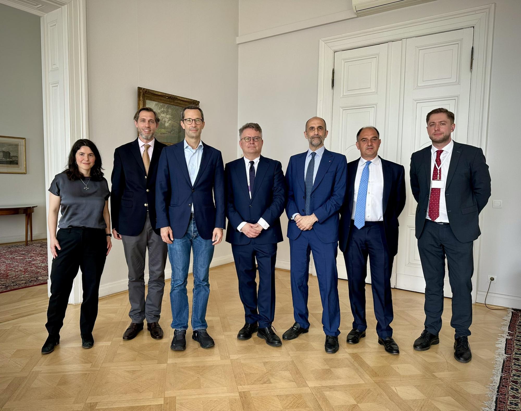 Ukrainian delegation in Istanbul meets with European allies